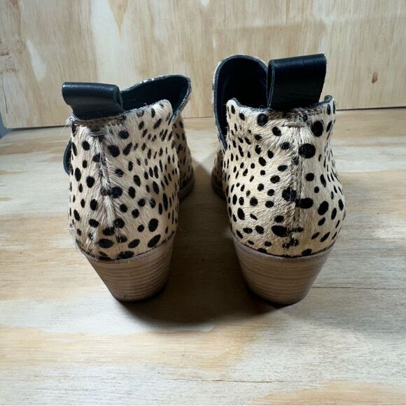 Dolce Vita Sonni Leopard Calf Hair Booties Women’s Size 7 - Picture 5 of 8